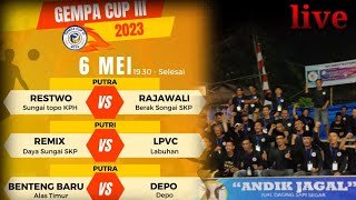 Live Streaming Gempa Cup 3 6 Mei 2023 [upl. by Ulani]