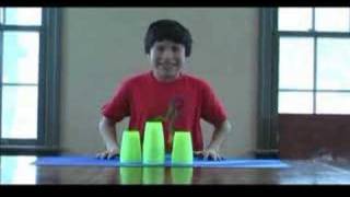 Cup Stacking Record [upl. by Tterag320]