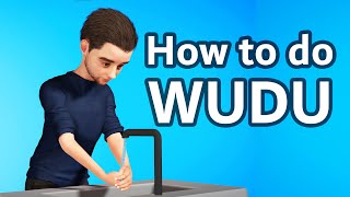 How to do wudu ablution  Step by Step [upl. by Renmus]