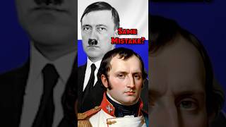 Napoleon and Hitler’s Mistake  youtubeshorts shorts history historical napoleon ww2 trending [upl. by Nuahsel]