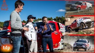 Cristina Gutiérrez en la presentación del Dakar 2019 de Teledeporte [upl. by Auoh341]