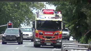 QFD 850L  Responding to Vert Rescue Brisbane [upl. by Nnylecyoj]