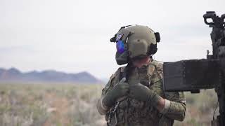 Aerial Gunnery on a Black Hawk helicopter at Dugway Proving Ground [upl. by Tolkan779]