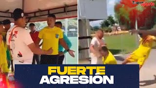 😱 ¡VERGUENZA EN COLOMBIA  ÁRBITRO DE FÚTBOL ES BRUTALMENTE GOLPEADO ❌ [upl. by Pudens]