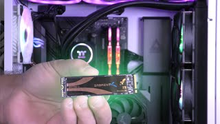 How to install an M2 SSD  Step By Step Setup Guide and Windows 10 Install [upl. by Thurmond]