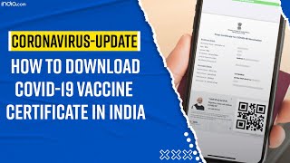 How to Download Covid19 Vaccine Certificate In Minutes From CoWin Aarogya Setu App And WhatsApp [upl. by Olli84]