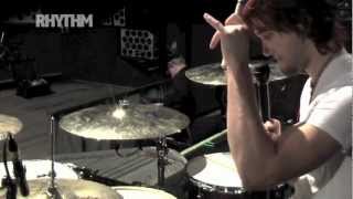 Halestorm drummer Arejay Hale shows Rhythm his stick tricks [upl. by Niwled798]