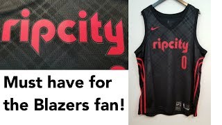 Portland Trail Blazers quotCity Editionquot Swingman Jersey Looks Nice  Nike x NBA Collection [upl. by Ellata]