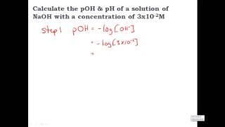 Calculating pH amp pOH H OH Acids amp Bases CLEAR amp SIMPLE [upl. by Ahsiener]