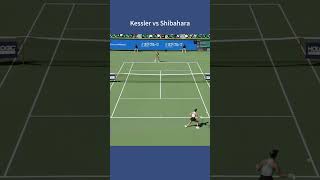 2024 Osaka Open R1 Kessler vs Shibahara 64 61 tennis wta highlights [upl. by Ativahs]