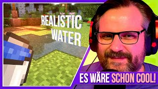 Ist Minecraft mit realistischem Wasser eine gute Idee  Gronkh Reaction [upl. by Erait]