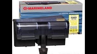 How to setup Marineland 300 filter part 1 [upl. by Betz]