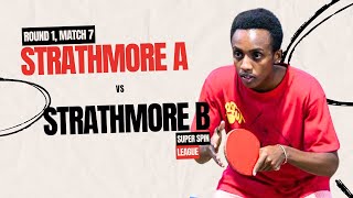 Super Spin TT League  Round 1  Match 2 STRATHMORE A vs STRATHMORE B  Table Tennis Kenya [upl. by Ecirad]