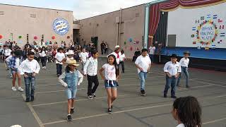 Caballo Dorado 4th grade Dance at Rosecrans Elementary Compton [upl. by Stan]