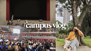 ustshs vlog 🐯 baccalaureate mass toga fitting amp campus tour 🏫 [upl. by Nrevel870]