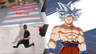 Ultra Instinct in real life Migatte No Gokui [upl. by Grinnell65]