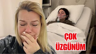 ÇOK ÜZGÜNÜM  Esila Hasta 🥺 Suna Biltekin Vlog esılabıltekın [upl. by Marti]