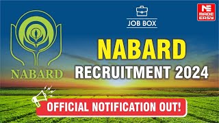 NABARD Recruitment 2024  Salary Syllabus Exam Pattern amp Eligibility  MADE EASY [upl. by Aynat]