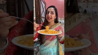 Korean Noodles🍜 Mehmaan Ko Khila dia😅 shorts trendingshorts foodlover tasty meghachaube [upl. by Atiroc]