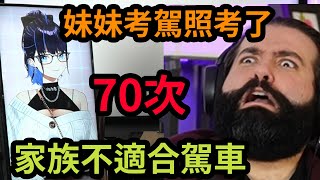 Kson妹妹考駕照考了70次才成功【 Koefficient  Kson總長】 [upl. by Nnahteb]