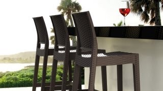 Siesta Exclusive  Jamaica Bar Stool [upl. by Eitten]