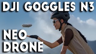 DJI N3 Goggles TAKE FLIGHT with Neo Drone [upl. by Murrell]