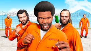 GTA 5 but EVERYONES in PRISON 10 Star Wanted Level [upl. by Eniamrehc]