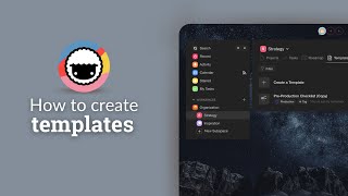 How to create templates in Taskade [upl. by Oniskey]