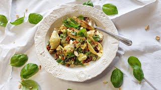 Pasta mit Joghurt Erbsen und Feta Rezept von Yotam Ottolenghi Leckeres Sommergericht [upl. by Aber]