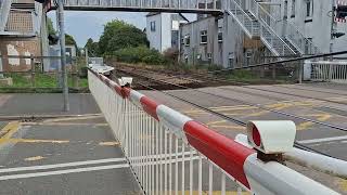 Paignton North level crossing Devon [upl. by Galloway]