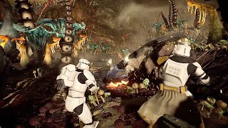 Star Wars Battlefront 2 No Hud Immersion Gameplay No Commentary [upl. by Lenore]