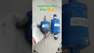 Filter Drier 👏👍💯 yt airconditioning airconditioner youtubeshorts airconditionerrepair shorts [upl. by Nanek]