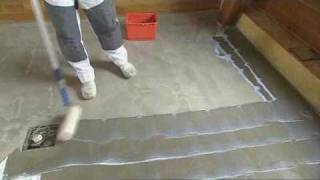 How to prepare your floor for Stepper Self adhesive vinyl flooring [upl. by Clarita399]