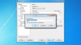 Configuring your website settings in WinSCP [upl. by Ahsiugal726]