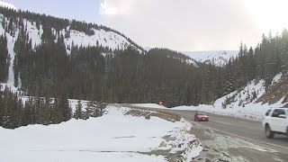 Skier dies trying to jump US 40 in Colorado [upl. by Aihsotan16]