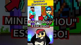 MINECRAFT COPIOU ESSE JOGO INFINIMINER Shorts [upl. by Htrahddis401]