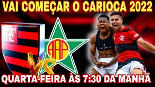 FLAMENGO ESTRÉIA NO CARIOCA LIVE MATINAL DEBATE [upl. by Llirrem]