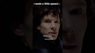 I asked you to stop being dead sherlockholmes sherlock movieclips [upl. by Earised]