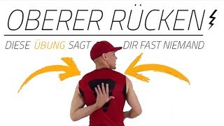 Oberer Rücken ⚡ Schmerz selbst behandeln [upl. by Idihsar]