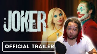 Joker Folie À Deux  Official Trailer REACTION [upl. by Atnauqal850]