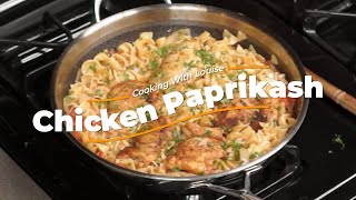 Chicken Paprikash  Easy Weeknight Meal [upl. by Eirollam]