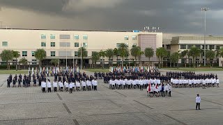 NPCC Annual Parade 2024 Parade Segment Contingents Marching In and Salute of Colours [upl. by Suirad]