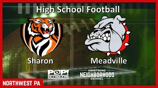 High School Football Sharon vs Meadville Sept 28 2024 [upl. by Ymaral]