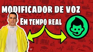 COMO MODIFICAR A VOZ EM QUALQUER CELULAR EM TEMPO REAL 2023 FREE FIREDISCORD LIGAÇÃO [upl. by Tham]