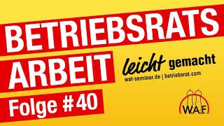 Datenschutz bei der Betriebsratswahl – Worauf der Wahlvorstand achten muss BDSG [upl. by Gnen318]