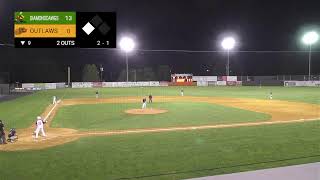 Mohawk Valley DiamondDawgs  Oneonta Outlaws  72624 Part 2 [upl. by Alo]