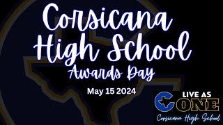 Corsicana High School Awards Day [upl. by Adnilrev]