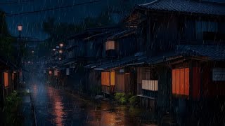 Raining In Osaka Lofi Songs To Make You Feel The Japanese Rainy Night [upl. by Berns]