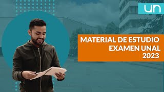 Estudia para el examen de la UNAL Material gratis descargable [upl. by Itra]