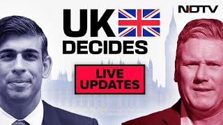 UK Elections LIVE Labour Sweeps UK Polls In Historic Mandate Rishi Sunak Concedes Defeat [upl. by Wetzell]